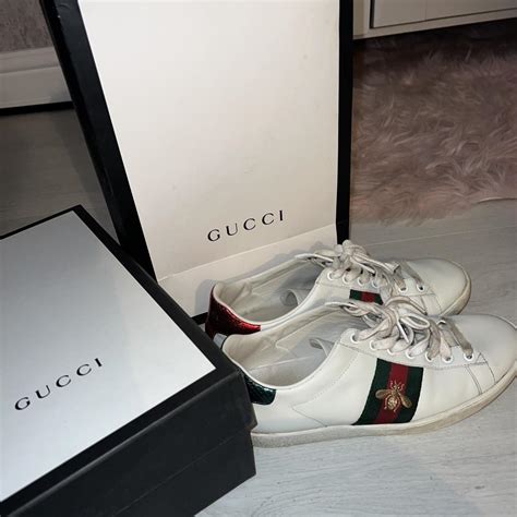 Genuine Gucci Trainers Comes With Box And Original Depop