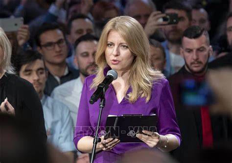 Zuzana Caputova Becomes Slovakia S First Female President