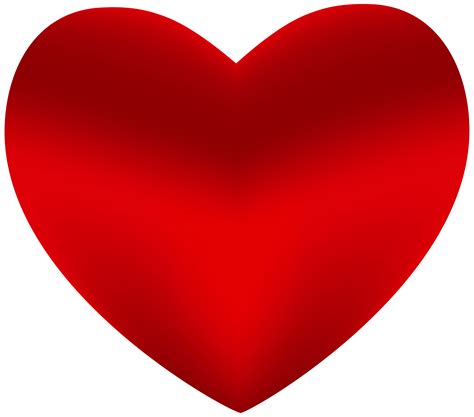 Beautiful Red Heart Png Clipart