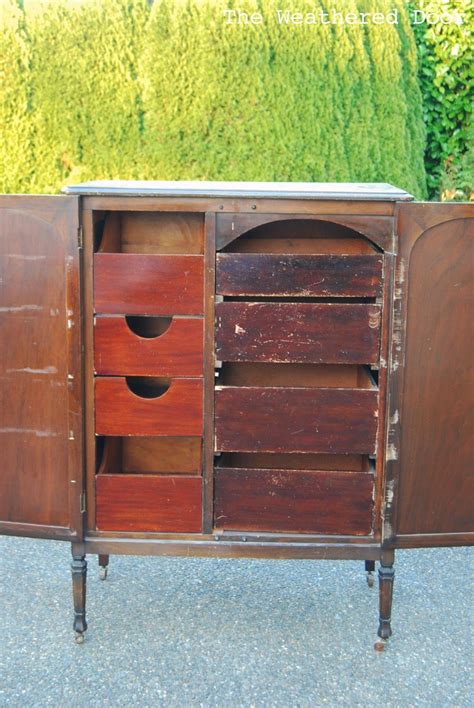Perfect for entertaining or just staying organized, our credenzas offer plenty of storage and service space paired with great style. Before and After | Mid century modern dresser, Antique ...