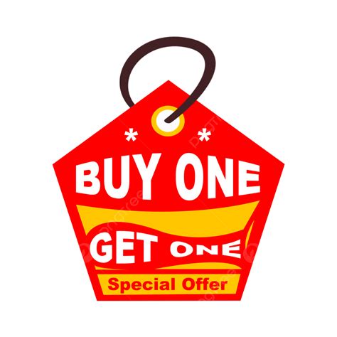 Get Clipart Transparent Background Buy One Get Buy One Get One Buy