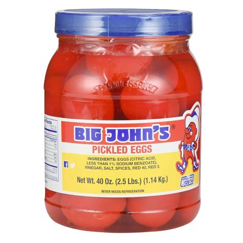 Big Johns Pickled Eggs 40 Oz