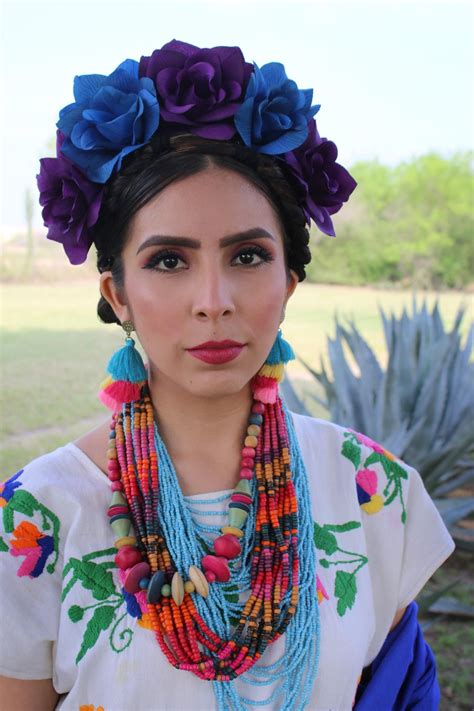 Mexican Fashion Mexican Outfit Mexican Dresses Rose Flower Crown