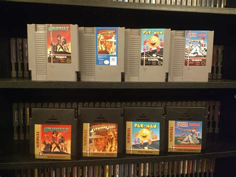 Collection The Four Tengen Nes Games That Were Released In Both