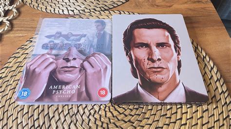 american psycho 4k steelbook with slipcover review zavvi exclusive youtube