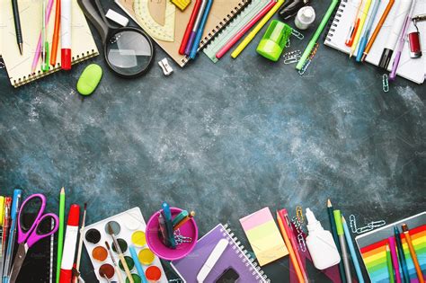 Back To School Background With Space Stock Photo Containing School And