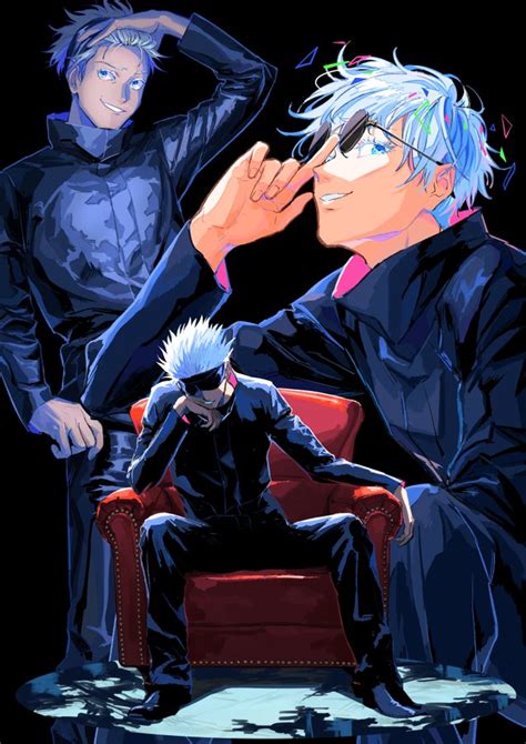 Gojo Satoru Official Art Jujutsu Kaisen Gallery Images