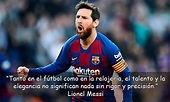 40 frases de Lionel Messi sobre el futbol y el éxito