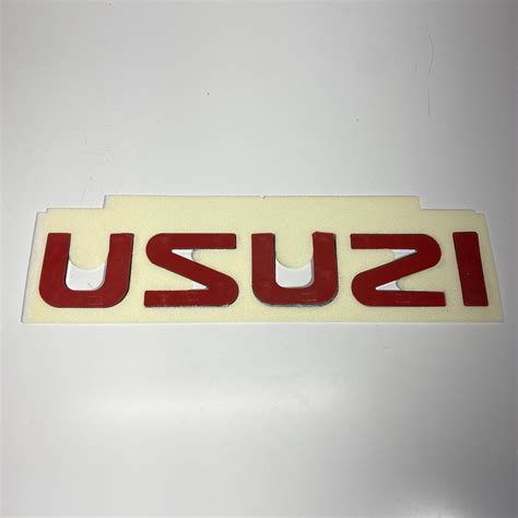 Isuzu Logo Emblem Badge Decal Plate Npr Nqr Ebay