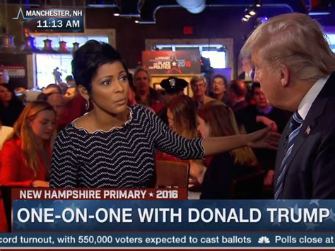 who is the real donald trump msnbc anchor grills trump on vulgar term he used at rally