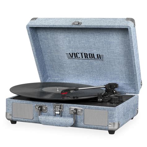 Refurbished Victrola Vsc Bt Ldb Bluetooth Suitcase Record Player