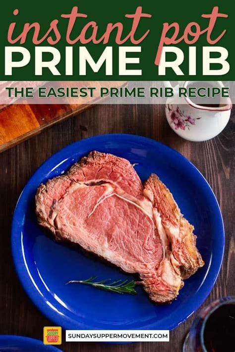 This tender, flavorful instant pot prime rib is an excellent choice for special occasions or holiday meals, as it serves four generous portions. Prime Rib Insta Pot Recipe / Reverse Sear Instant Pot ...