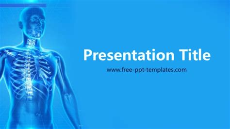 Human Body Powerpoint Template Free Printable Templates