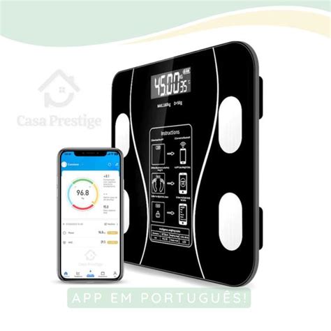 Balan A Bioimped Ncia Profissional App Bluetooth Portugu S Casa Prestige Balan A De