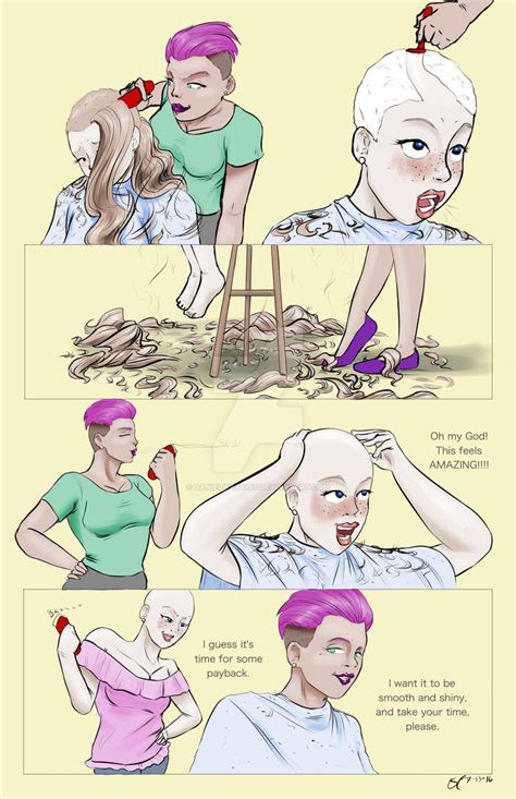 Traceys Summer Shave Page 2 By Danielwartist On Deviantart