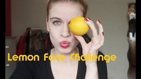 Lemon Face Challenge Youtube