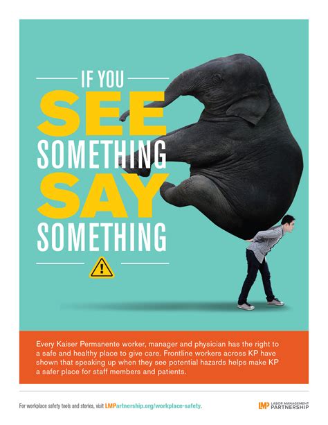 Poster If You See Something Say Something Bargaining 2021