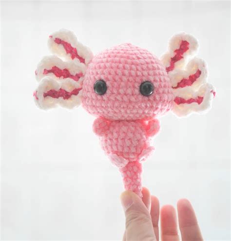 26 Crochet Axolotl Free Pattern Ellenmridini