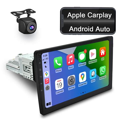 Buy Leroaadz Car Stereo Single Din Car Stereo With Detachable Inch Qled Touchscreen Apple