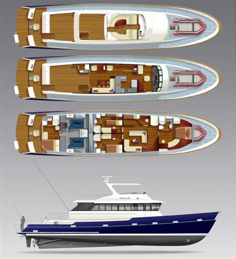 Johnson 80 Power Boat Dibley Marine Naval Architects
