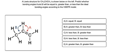 A Lewis Structure For Ch₃chch₂ Is Shown Below On The Left