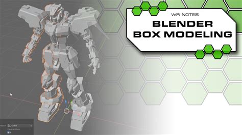 Blender Los conceptos básicos del modelado de cajas Douglas R