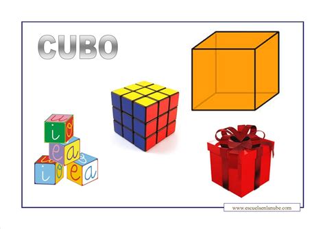 Formas Geometricas Cubo Figura El Cubo Pinterest