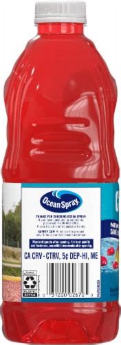 Ocean Spray Cran Tropical Juice Drink 64 Fl Oz Kroger