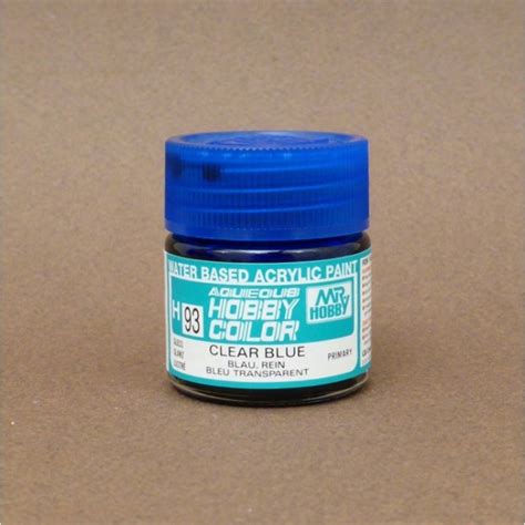 Gunze H93 Clear Blue Aqueous Hobby Colors 10 Ml