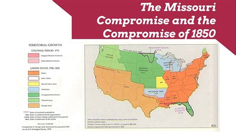 The Missouri Compromise And The Compromise Of 1850 Youtube