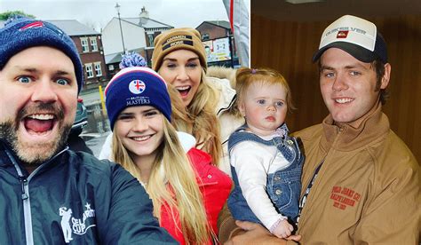 Brian Mcfaden And Daughter Lily Sue Brave The Rain For Sweet Day Out