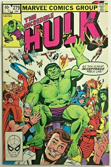 Incredible Hulk279 Vf 1983 Marvel Bronze Age Comics Comic Books