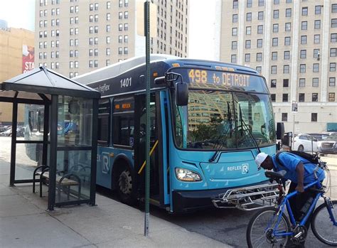 Reflex Bus In Detroit Transportation Riders United