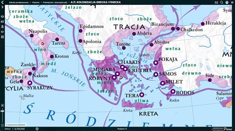 Komplet map do historii Starożytna Grecja