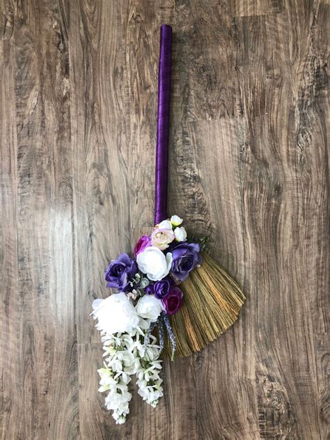 Purple Wedding Broom In 2023 Wedding Broom Purple Wedding Wedding