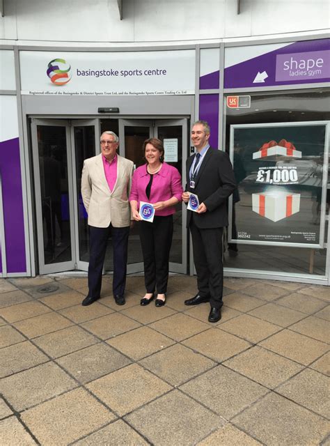Maria Miller Mp Welcomes The Basingstoke Sports Trust To The Basingstoke Inclusion Zone Maria
