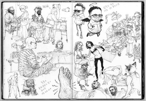 Kim Jung Gi´s Sketchbook Imgur With Images Sketch Book
