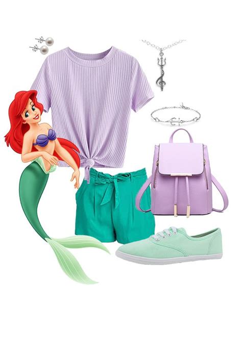 Ariel Disneybound Little Mermaid Disneybound In 2020 Disney Bound