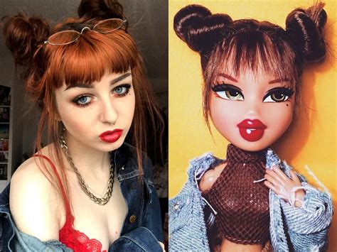The uncanny family resemblance trope as used in popular culture. People are turning themselves into human versions of Bratz ...
