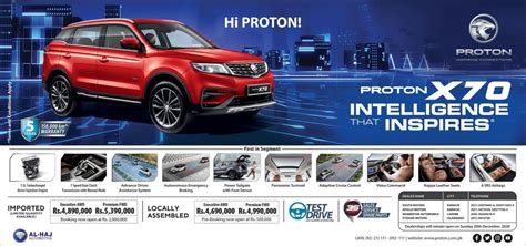 When the original proton x70 was launched back in 2018, there were a lot of people saying it was like getting a volvo xc60 on the cheap. Proton X70 launched in Pakistan with 1.5L TGDi engine ...