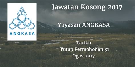 Jawatan kosong pusat pemeriksaan kenderaan berkomputer puspakom. Jawatan Kosong YAYASAN ANGKASA 31 Ogos 2017 - Iklan ...