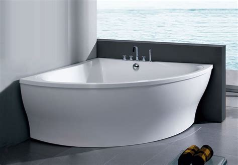 A tub spout does two things: Image result for bathtub dimensions | Corner bathtub ...