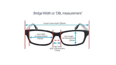 How To Choose The Right Frame Size Frame Sizes Eye Exercises