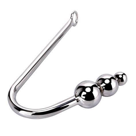 stainless steel anal toys butt plugs chastity anal hook ring sex products male anal plugs three