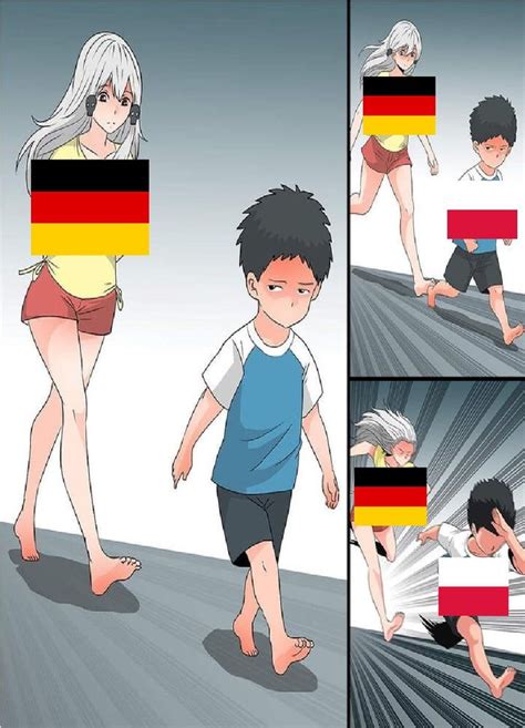 Germany Chasing A Poland Funny Historical Memes Anime Memes Funny