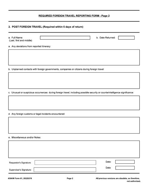 439 Aw Form 61 Fill Out Sign Online And Download Fillable Pdf