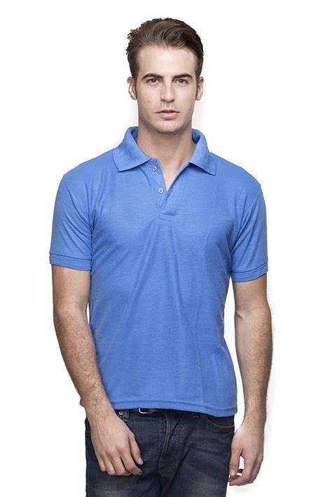 Cotton Plain Polo Neck Men Small T Shirt At Rs 150piece In Ghaziabad