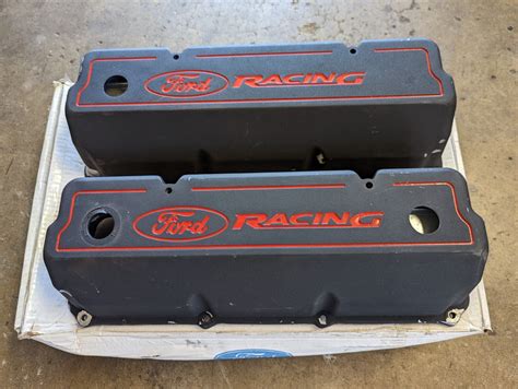 Ford Performance Parts M 6582 Z351b Valve Covers 351c Ford Racing Nhra