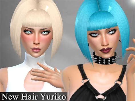 Yuri Hair Sims 4 Cc Ddlc
