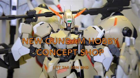 Máme modely v rozměrech tt, h0, g a další. New Gundam Hobby Concept Store by Litt Tak Malaysia - YouTube